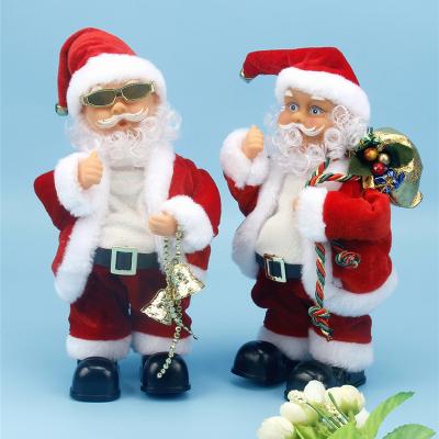 China Can dance and bring music factory direct sales of children's electric Santa Claus Christmas toys and gifts series plush toys and holiday decorations for sale