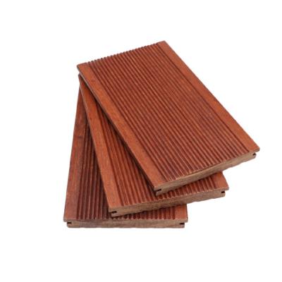 China China New Technology Waterproof Plastic Composite Panel Flooring WPC Wood Exterior Crack-Resistant Decking for sale