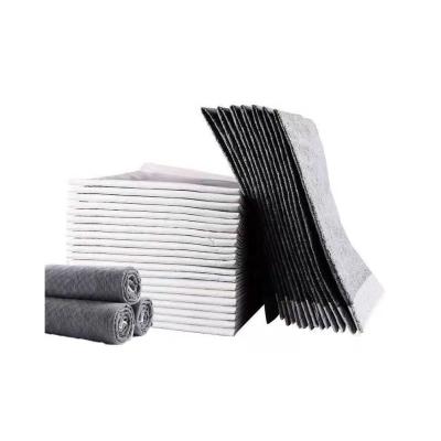 China Gray Disposable Bamboo Charcoal Pet Pee Pad Manufacturer, Bamboo Charcoal Pet Pee Pads for sale