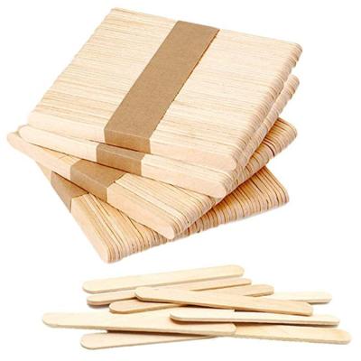 China Sustainable High Level Disposable Wooden Ice Cream Stick for sale