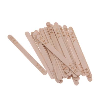 China Sustainable Logo Printed Wooden Ice Cream Sticks Ice Cream Sticks Art Ice Cream Sticks for sale