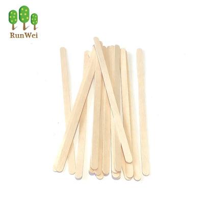 China Disposable Wood Type Coffee Stirrers China Sustainable Coffee Stick Supplier Tea Coffee Tools Stick for sale