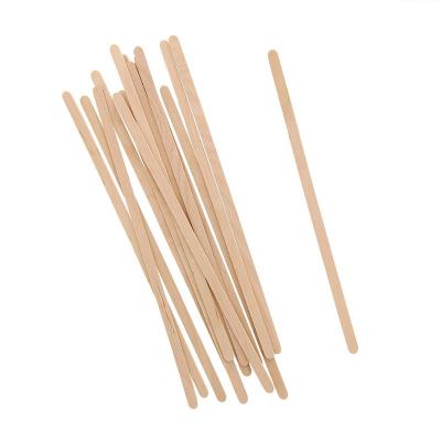 China Sustainable Biodegradable Wooden Coffee Stick Coffee Mixing Stick Stirrer Stick for sale