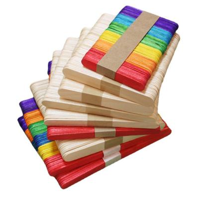 China Viable DIY Wooden Toy Craft Stick Color Sticks Art Craft Sticks for sale