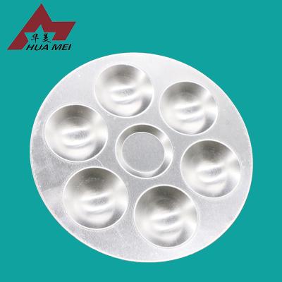 China Clear Plastic Plastic Artist Paint Mixing Palette Mixing Palette Paint Palettes for sale