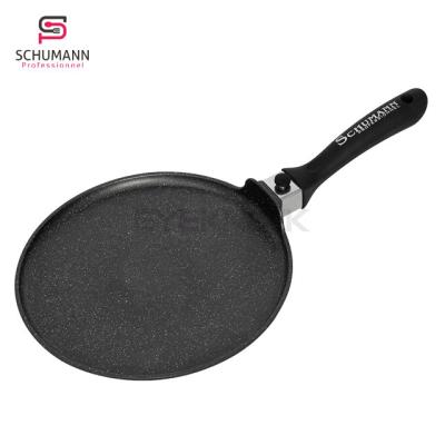 China Detachable Handle SCHUMANN Cookware Non Stick Aluminum Bakelite Fry Pan Detachable Pancake Pan for sale