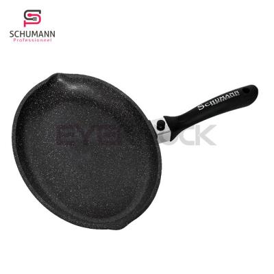 China Detachable Handle SCHUMANN Cookware Non Stick Durable Aluminum Bakelite Fry Pan Detachable Fish Casserole for sale