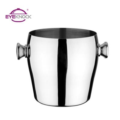 China Viable Hot Sale Stainless Steel Barware Series Wine Cooler Ice Bucket for sale