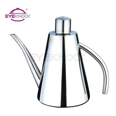 China Sustainable Sale Kitchen Leak Proof Oil Kettle 304 Stainless Steel Oil Hot Pot for sale