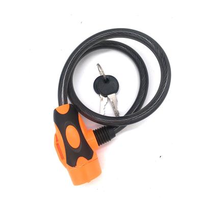 China Motorcycle Cable Lock Anti-Corrosion Cable Lock Security Bike Cable Lock for sale