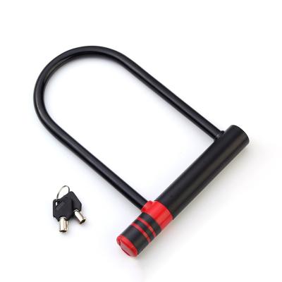 China Automatic bike locks factory bicycle u lock u lock u accessories security ulock safety bike retraining lock with cable for sale