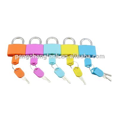 China Colorful ABS plastic covered stainless steel padlock manufacturer in China hotsale 666 for sale