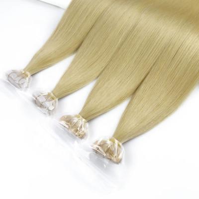 China Highknight 100% 6# Color 10A Silky Straight Brazilian Virgin Hair Silky Straight Wave Hair Tape In Extensions for sale