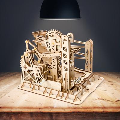 China Warehouse LG503 Warehouse LG503 Eco-friendly Self Assembly Robotime Rokr USA Gear Model Jigsaw Toys DIY 3D Wooden Mechanical Puzzle for sale