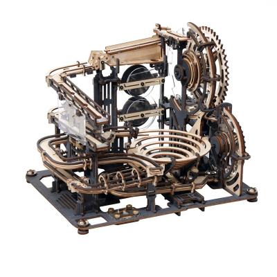 China DIY TOY DIY 3d Laser Cut Mechanical Wooden Puzzle Assembled Toy for sale