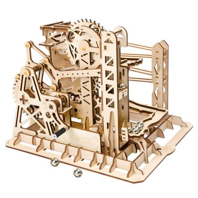 China Eco-Friendly Laser Cutting Wooden Mechanical Assembly Puzzle Laser-Cut ROBOTIME 3D Model for sale