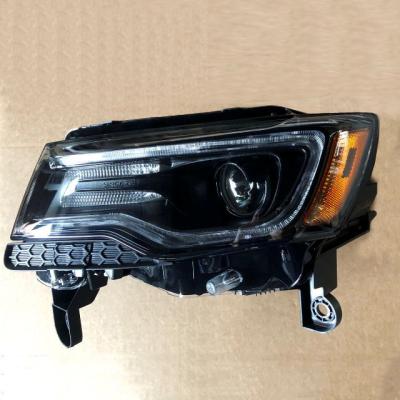 China Auto Spec Xenon. USA Automobile Lamp Headlight Parts And Led Headlight Assembly For Jeep Grand Cherokee 2017 2018 2019 for sale