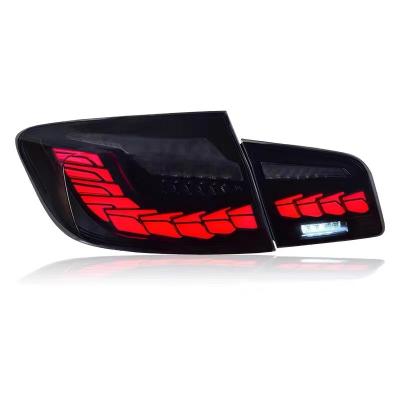 China Bimmor Led Tail Light Lamp Black For BMW F10 F18 Pre Lci Tuning 525i 528i 530i 535i M5 Upgraded Tail Light 2011-2016 Original Factory Standard for sale