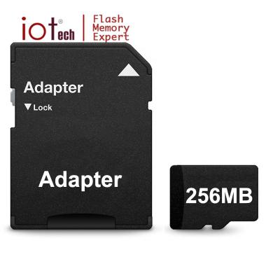 China True Capacity Taiwan TF Small Capacity Micro SD For Cameras 256 mb TF Card With Logo Printed 15*11mm for sale