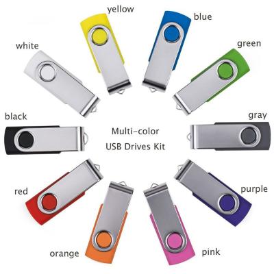 China Promotion Logo Custom Colorful Pivot 8GB 16GB Usb2.0 Pendrive 32gb 64gb Flash Drive 3.0\Business\School\Office for sale