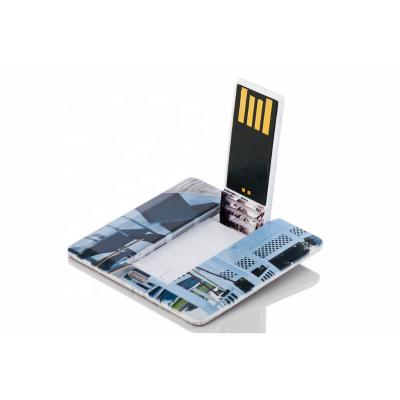 China Slim Card New Product 4gb 8gb Square Shaped Card USB Flash Drive for sale