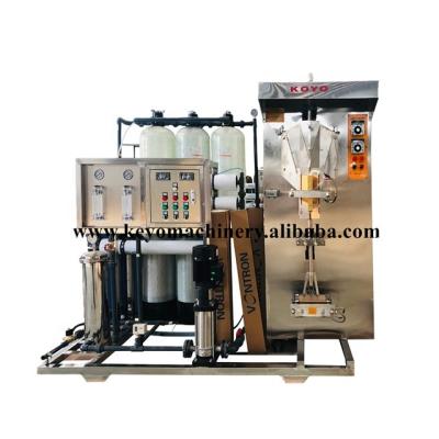 China Automatic Beverage Koyo Pure Water Machinery / Sachet Water Production Line for sale