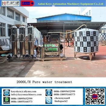 China 2000L/H Mineral water treatment/KOYO water machinery/UF system 2000L/h CE ISO approved for sale