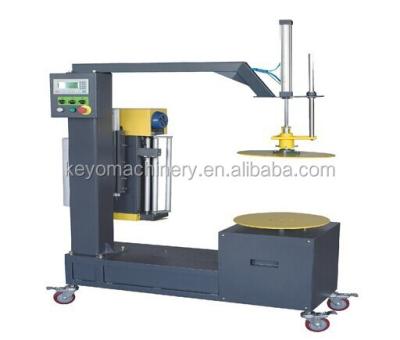 China Pallet No Pallet Carton Wrapping Machine With Hearth Press for sale