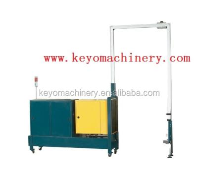 China Fully Automatic Manual Wrapping Pallet Interpenetration Type Strapping Machine for sale