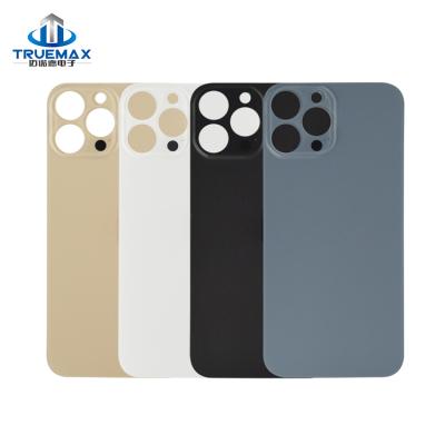 China Replace damaged phone parts for iPhone 13 pro Max Back Glass Replacement with big hole back glass cover for sale