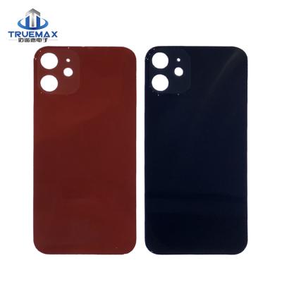 China Replace Phone Parts Cell Phone Damaged Back Glass Housing Battery Cover For iPhone 12 Mini Glass Cover For iPhone 12 mini for sale