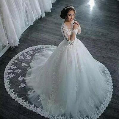 China Plus Size One-Shoulder Plus Size White Comic Lace Collar Lace Wedding Dress for sale