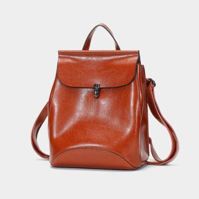 China Others Genuine Leather Women's Backpack School Girl High Quality Backpack Ladies Travel Bag Female Backpacks Luxury Bag For Women for sale