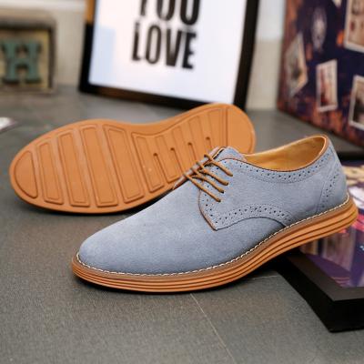 China Fashion trend men's upper casual shoes business leather evening dress low tops led men's shoes plus size shoes for sale