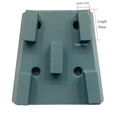 China Various Metal Bond 5 Segments Diamond Grinding Block Frankfurt Abrasive Marble Grit 36# For Quartz Marble Slab for sale