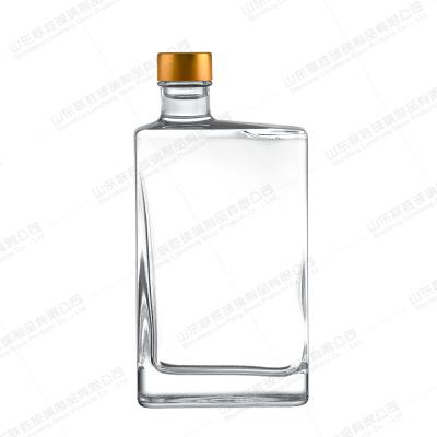 China Whisky Guitar Shaped Glass Bottle With Healthy Lead Free Glass Material for sale