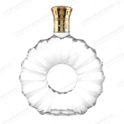 China Extra Old Glass Bottles With Sealing Rubber Stopper For Whisky Liquor for sale