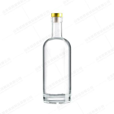 China 200 ml 375 ml 500 ml 700 ml 750 ml 1000 ml Gin de licor de Oslo Vidrio de whisky botella de alcohol de vodka en venta