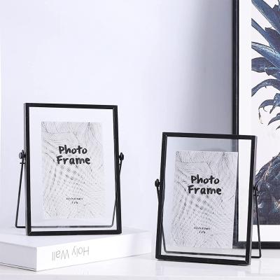 China Regular Black Picture Frame Pictures Show Vintage Metal Picture Frames for sale