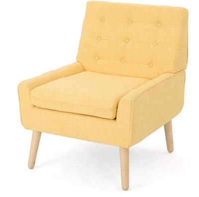 China Adjustable (Height) Home Eilidh Buttoned Mid Century Modern Fabric Chair for sale