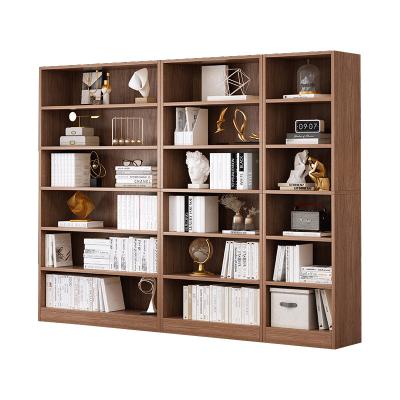 China Adjustable (height) display stand multifunctional wooden storage cabinet bookcase for books for sale