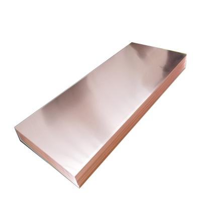 China China Supplier High Purity Copper Plate C2600 C2680 C2700 C2800 Electrical Copper Sheet Plate for sale