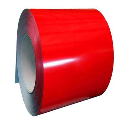 China Industrial Color-coated Aluminum Coil For Construction Heat Insulation Wear Resistant Color-coated Coil for sale