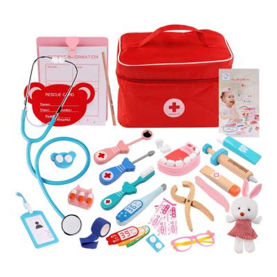 China High Quality Eco - Friendly Material Kids Educational Pretend Play Doctor Kit Toys For Children for sale