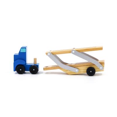 China Eco-friendly Material Friction Transport Car Carrier Tipper Trucks Toy For Children Models for sale