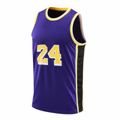 China Wholesale simple basketball tank top basketball running t-shirt QUICK DRY custom made basketball uniform for sale