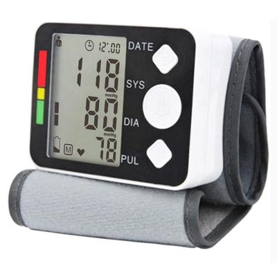 China Plastic Digital Sphygmomanometer Wrist Type Watch Blood Pressure Hot Sales Electronic for sale