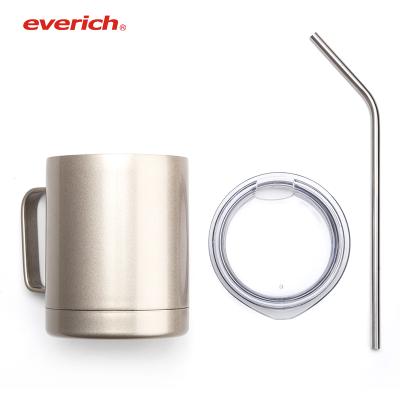 China Sustainable Everich 18 Stainless Steel 8 Double Wall Vacuum Insulated Drinking Beer Mug for sale