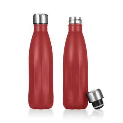 China Hot Sale Viable In Amazon Stainless Steel Double Wall Insulated Water Bottle Cola Bottle Cola Shape Bottle for sale