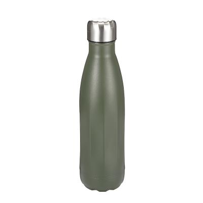 China 500ml Cola Shape Stainless Steel Sustainable Water Bottle Shaped Water Bottle for sale